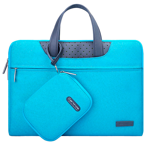 

Голубая сумка для Macbook 13" Cartinoe Lamando Series, Голубой