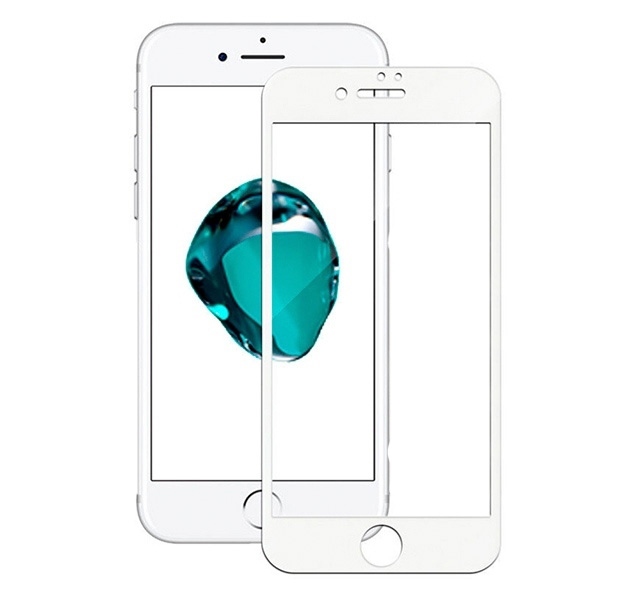 

Белое защитное стекло для iPhone 6/6S Artoriz Full Cover 2,5D Tempered Glass