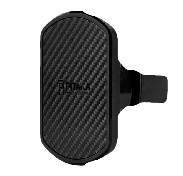 

Автомобильный держатель для смартфона в воздуховод Pitaka Mag Mount Qi