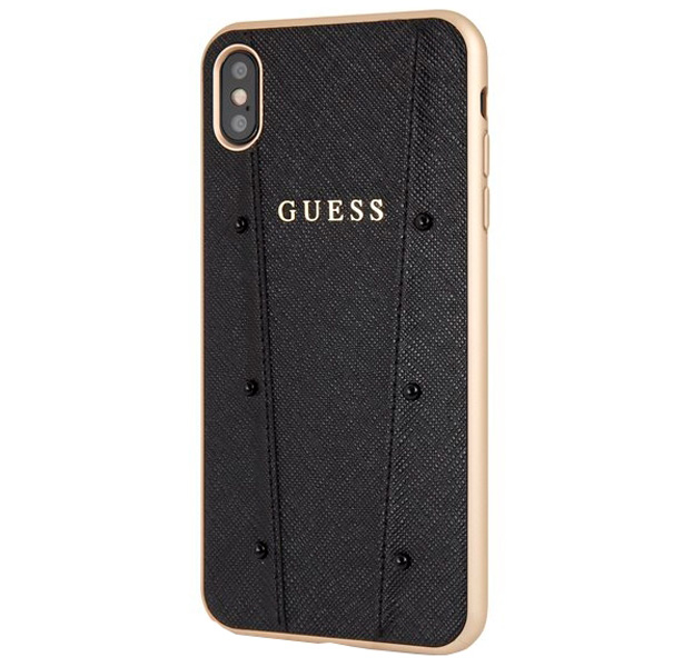 

Чехол-накладка для iPhone XS Max Guess KAIA Collection Black, Черный