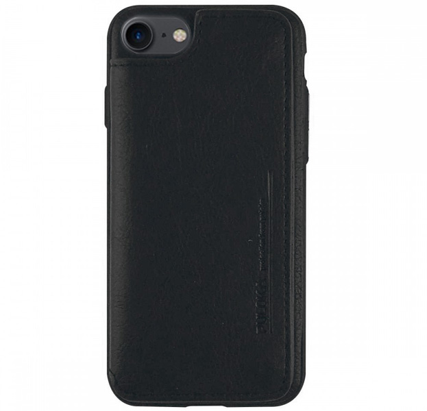 

Черный кожаный чехол-накладка для iPhone 7/8 Puloka Multi-Function