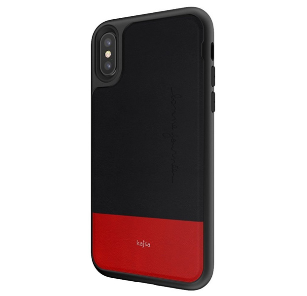 

Чехол-накладка для iPhone X/XS Kajsa Preppie Collection Black, Черный