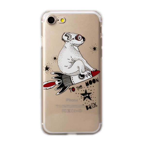 

Чехол-накладка для iPhone 7/8 "Коала Космонавт"
