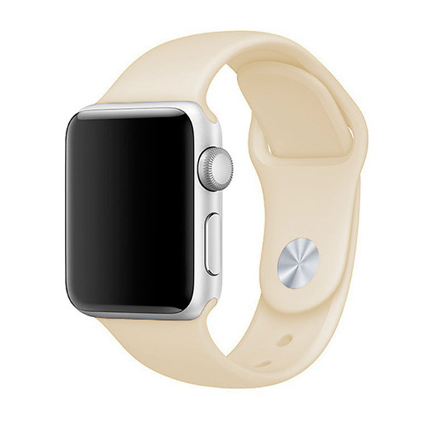 

Бежевый ремешок для Apple Watch 38/40 mm Sport Band
