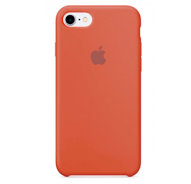 

Морковный силиконовый чехол для iPhone 7/8 Silicone Case, Оранжевый