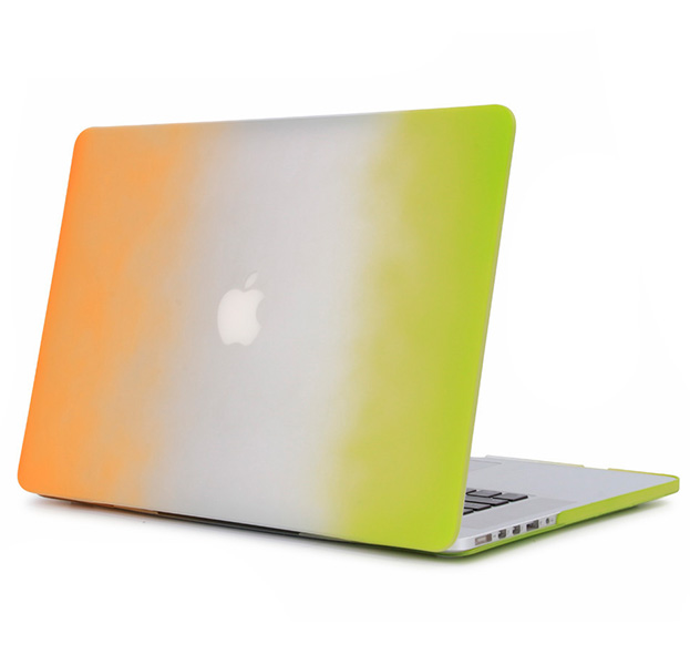 

Желто-оранжевая пластиковая накладка для Macbook Pro 13 Retina, Желтый
