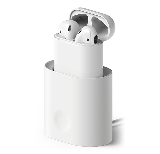 

Белая силиконовая подставка для Airpods