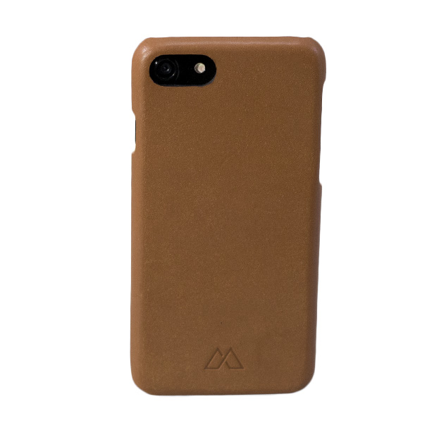 

Кожаный чехол-накладка для iPhone 7/8 Moodz Soft Leather Caramel, Коричневый
