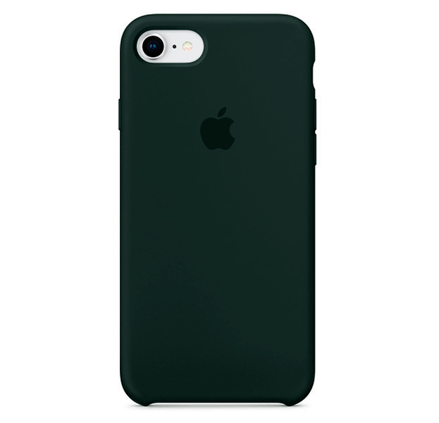 

Силиконовый чехол цвета дымчатой сосны для iPhone 7/8 Silicone Case, Зеленый