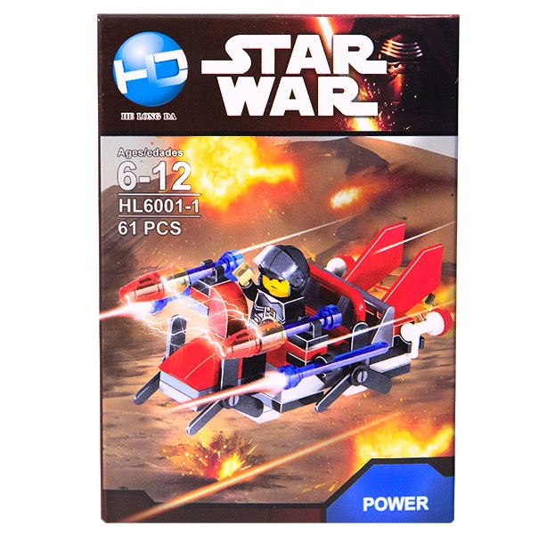 

Конструктор Star Wars Космолеты HL6001-1