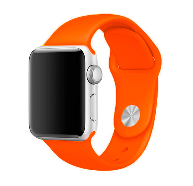 

Оранжевый ремешок для Apple Watch 38/40 mm Sport Band