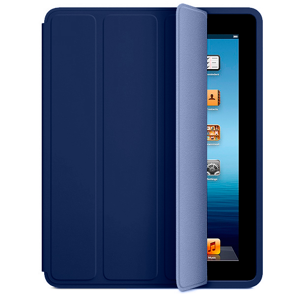 

Темно-синий чехол для iPad 2/3/4 Smart Case