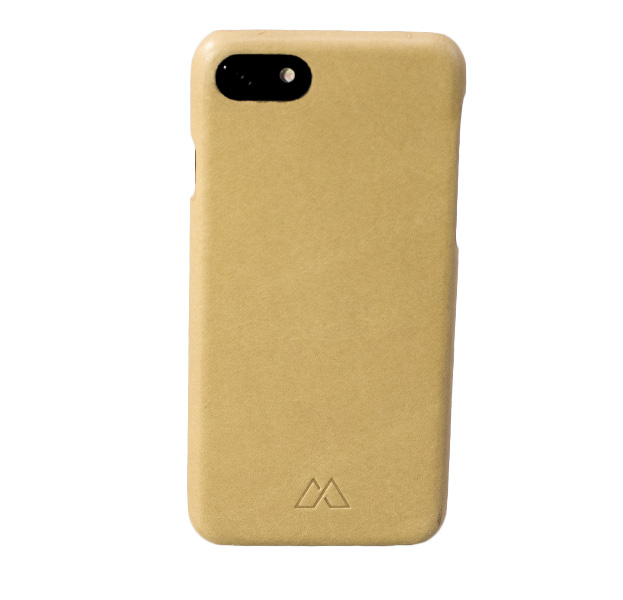 

Кожаный чехол-накладка для iPhone 7/8 Moodz Soft Leather Camel, Бежевый