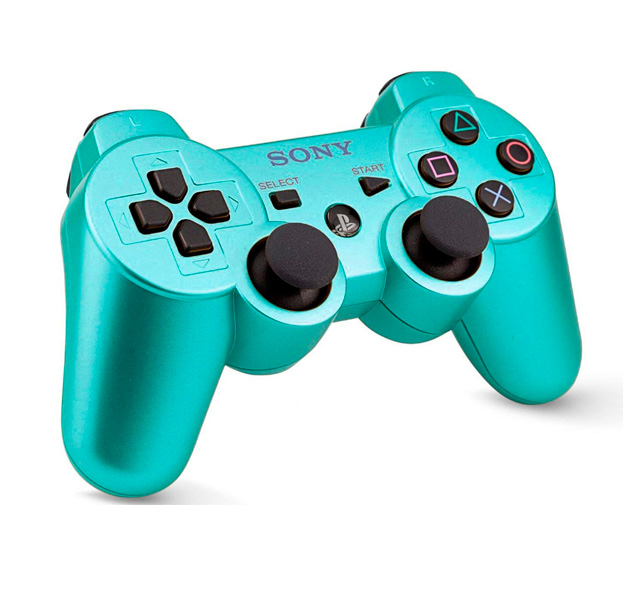 

Зеленый беспроводной джойстик Dualshock 3 для Sony Playstation 3