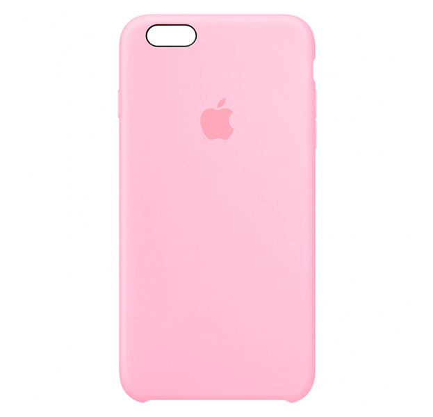 

Cиликоновый чехол Bubble Gum для iPhone 6/6S Silicone Case, Розовый