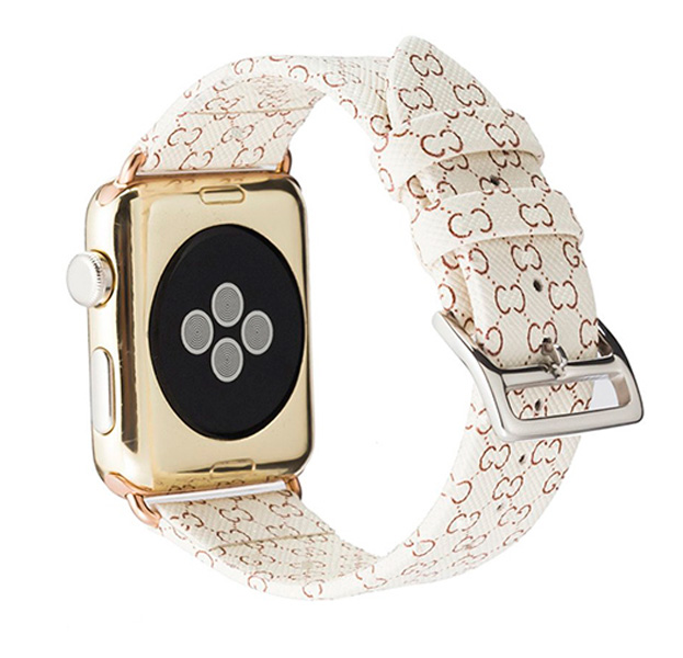 

Белый кожаный ремешок для Apple Watch 42/44 mm Leather Band