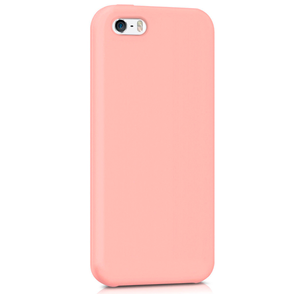 

Розовый матовый чехол для iPhone 5/5S/SE Soft-feel Case