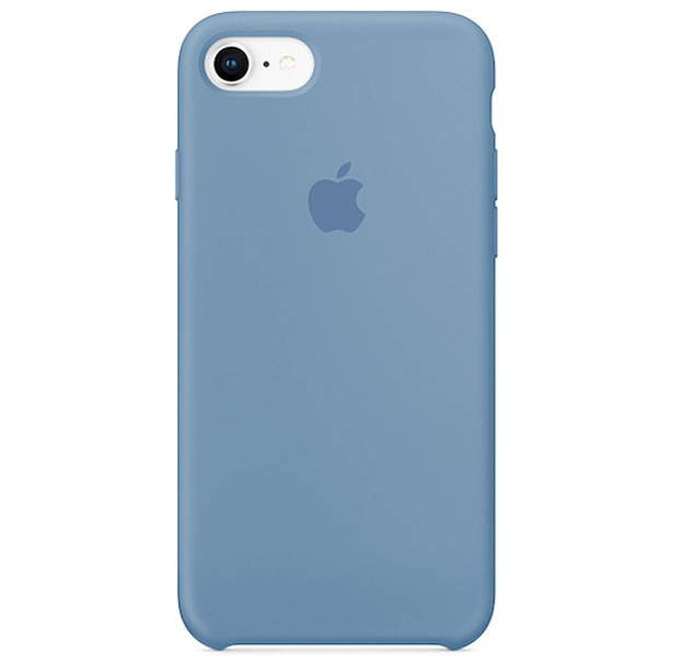

Васильковый силиконовый чехол для iPhone 7/8 Silicone Case, Синий
