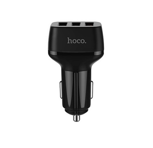 

Автомобильное зарядное устройство Hoco Z15B 3USB QC 3.0