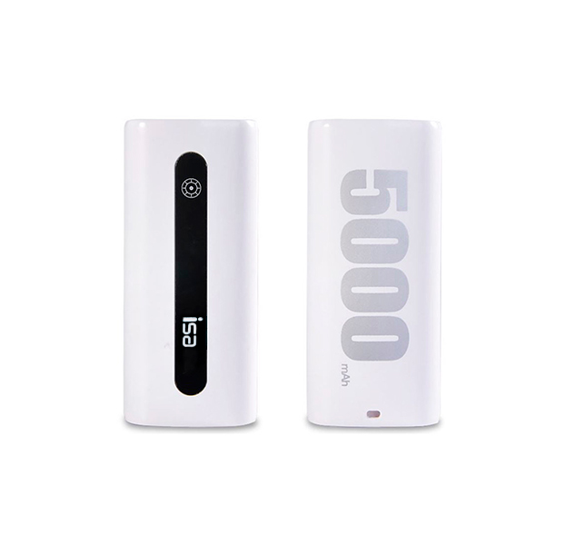 

Белое портативное зарядное устройство Universal Powerbank