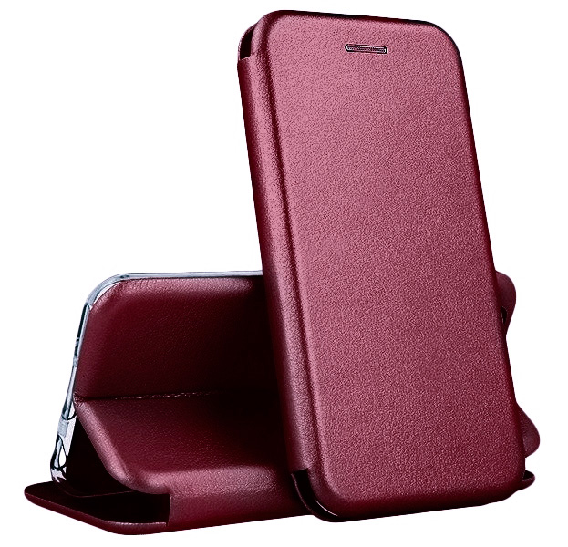 

Чехол-книжка для iPhone XR Conch Crimson, Красный