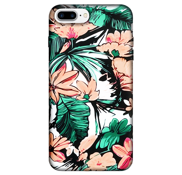 

Чехол-накладка для iPhone 7/8 Plus Fluorescent Collection Tropical, С рисунком