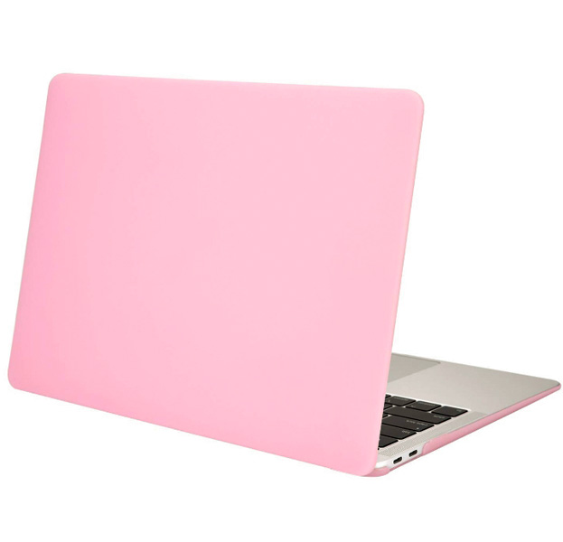 

Пластиковая накладка для Macbook Air 13 2018 Matte Pastel Cream Pink