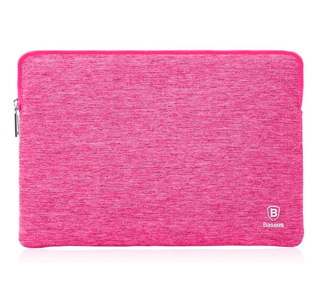 

Розовый чехол-сумка для Macbook 15" Baseus Laptop Bag