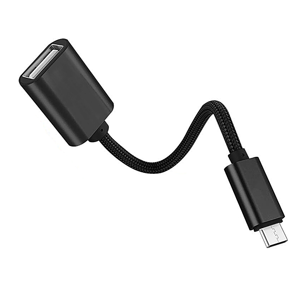 

Черный переходник для Macbook USB Type-C to USB