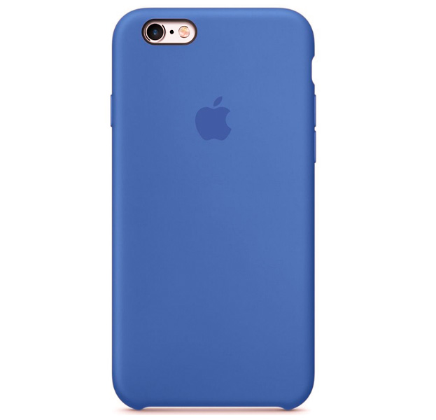 

Синий силиконовый чехол для iPhone 6/6S Silicone Case