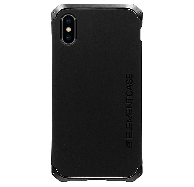 

Черный противоударный чехол для iPhone XS Max Element Case Solace