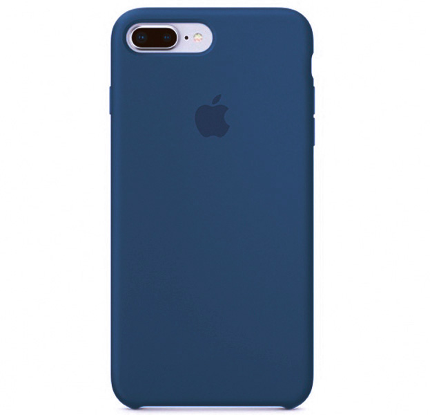 

Кобальтовый силиконовый чехол для iPhone 7/8 Plus Silicone Case, Синий
