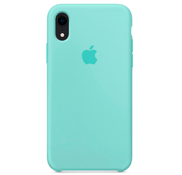 

Бирюзовый силиконовый чехол для iPhone XR Silicone Case