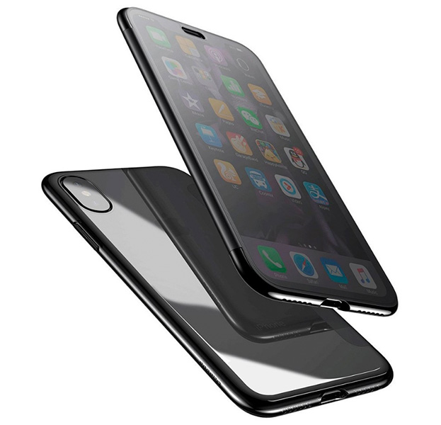 

Чехол-книжка для iPhone X/XS Baseus Visible and Touchable Case Black, Черный