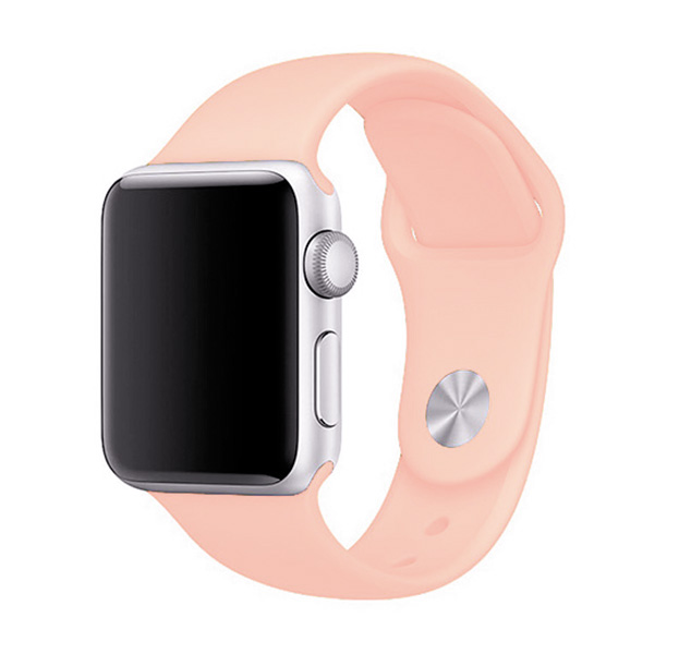 

Персиковый ремешок для Apple Watch 42/44 mm Sport Band