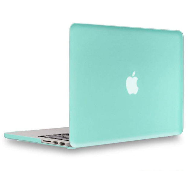 

Зеленая пластиковая накладка для Macbook Pro 13" Retina, Зеленый