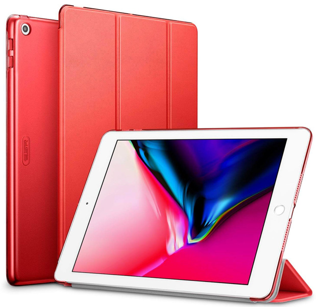 

Красный чехол-книжка для iPad 9.7 2017/2018 ESR Hues Yippee Series
