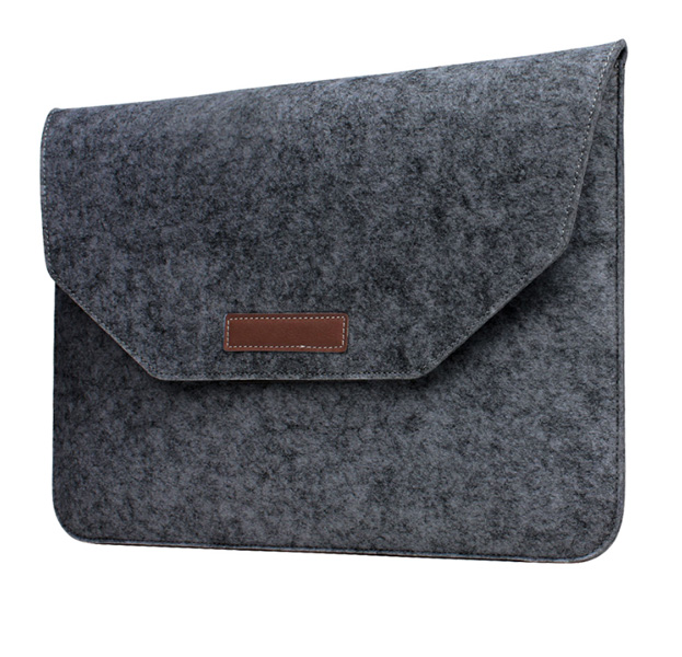 

Темно-серый фетровый чехол для Macbook Air/Pro 13 Velcro Case