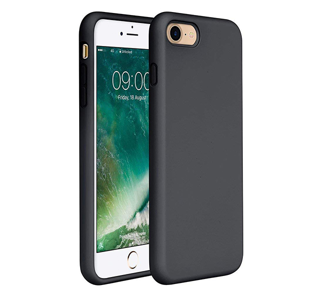 

Черный чехол-накладка для iPhone 7/8 Matte Rubber Case