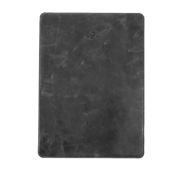 

Кожаный чехол для Macbook 12" Stoneguard Gray, Серый
