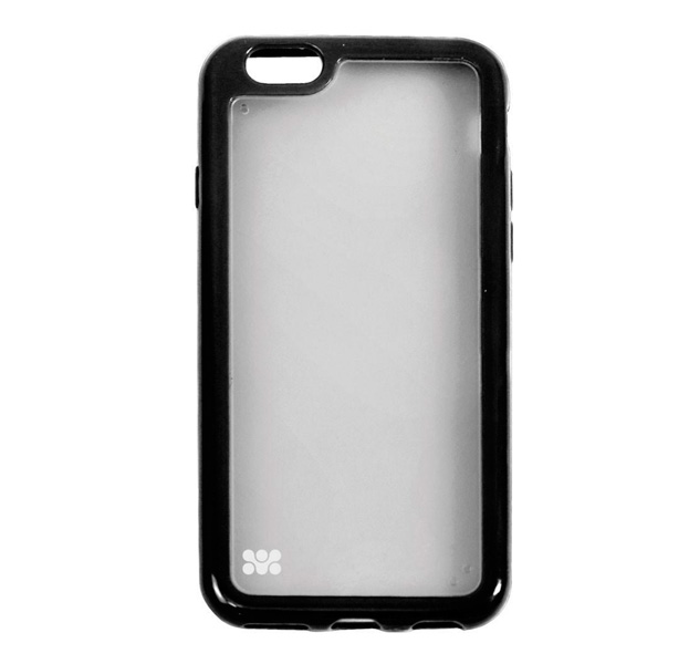 

Чехол-накладка для iPhone 6/6s Promate Amos Black, Прозрачный