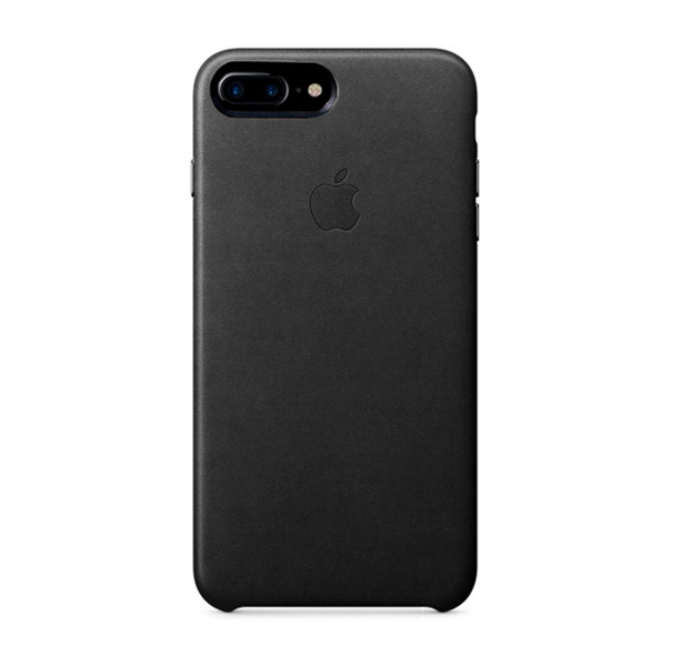 

Черный кожаный чехол для iPhone 7/8 Plus Leather Case