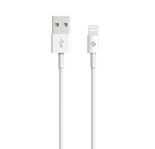 

Белый USB-кабель Lightning Devia Smart Cable 1m