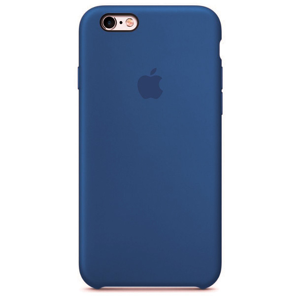 

Кобальтовый силиконовый чехол для iPhone 6/6S Silicone Case, Синий
