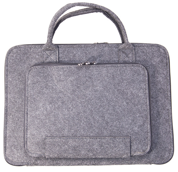 

Серый чехол-сумка для Macbook Air/Pro 13 Zipper Folder