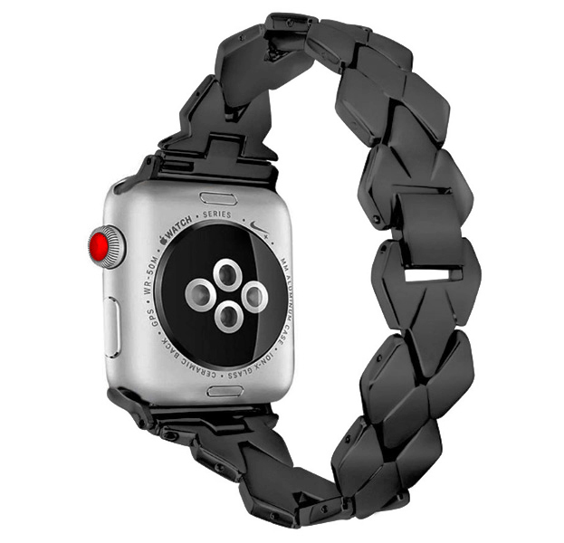 

Темно-серый металлический ремешок для Apple Watch 38/40 mm Braid Band