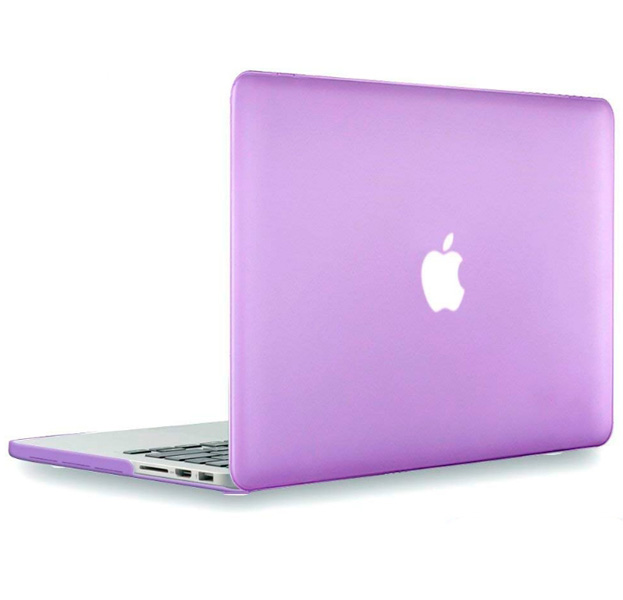 

Фиолетовая пластиковая накладка для Macbook Pro 13" Retina, Фиолетовый