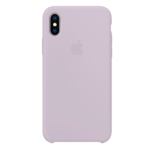 

Сиреневый силиконовый чехол для iPhone X/XS Silicone Case, Фиолетовый