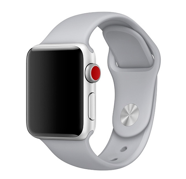 

Серый ремешок для Apple Watch 42/44 mm Sport Band