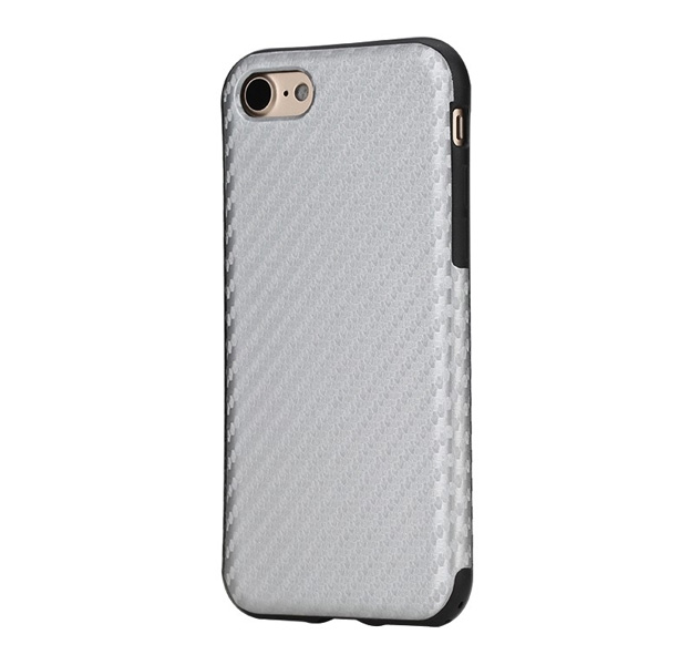 

Чехол-накладка для iPhone 7/8 Rock Textured Silver, Серебристый